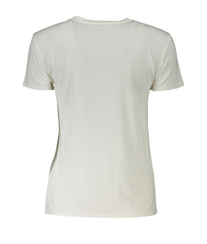 Patrizia Pepe White Organic Cotton Women T-Shirt