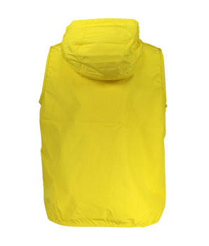 K-WAY Yellow Polyester Men Jacket