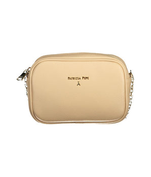 Patrizia Pepe Beige Leather Handbag