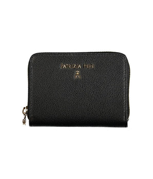 Patrizia Pepe Black Leather Wallet