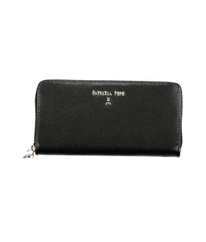 Patrizia Pepe Black Leather Wallet