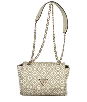 Guess Jeans Gray Polyethylene Handbag