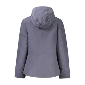 K-WAY Blue Polyamide Jackets & Coat