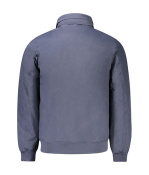 K-WAY Blue Polyamide Men Jacket