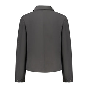 K-WAY Black Polyester Jackets & Coat