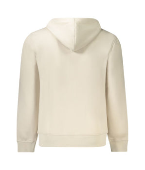 K-WAY Beige Polyester Men Sweater Hooded