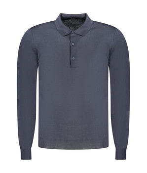 K-WAY Blue Wool Sweater