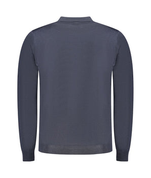 K-WAY Blue Wool Sweater