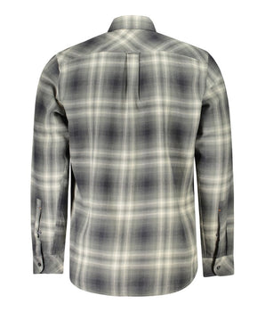 Hugo Boss Green Cotton Shirt