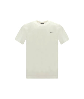 ZEGNA White Cotton T-Shirt