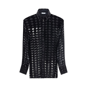 Ferragamo Velvet devoré Shirt