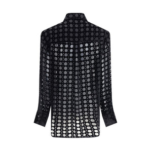 Ferragamo Velvet devoré Shirt