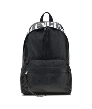 Balenciaga Black Lamb Ovis Aries Backpack