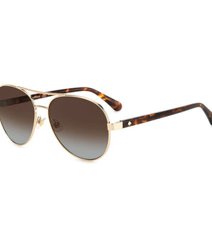 Kate Spade Gold Metal Sunglasses