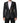 Dolce &amp; Gabbana Dark Gray Bee Embroidered Wool Coat Blazer