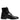 Dolce & Gabbana Black Leather Lace Up Mid Calf Boots Shoes