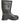 Dolce & Gabbana Metallic Black Pull On Rain Boots Shoes