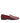 Dolce & Gabbana Burgundy Leather Formal Slip On Shoes