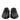 Dolce & Gabbana Black Exotic Leather Lace Up Derby Shoes