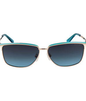 Guess Gold Metal Sunglasses
