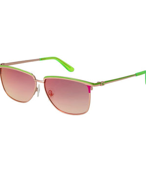 Guess Green Metal Sunglasses
