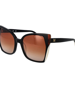 Marciano by Guess Black Acetate Sunglasses