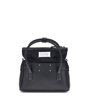 Margiela Black Calf Leather Bos Taurus Handbag