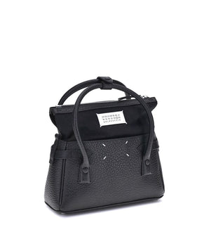 Margiela Black Calf Leather Bos Taurus Handbag