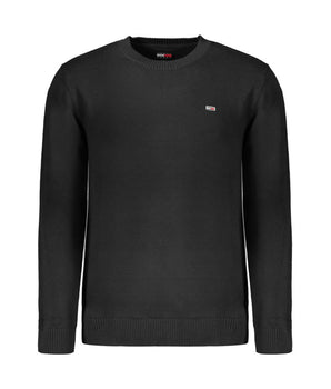 Tommy Hilfiger Black Cotton Sweater