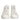 Dolce & Gabbana White Leather Mid Top Sneakers Shoes