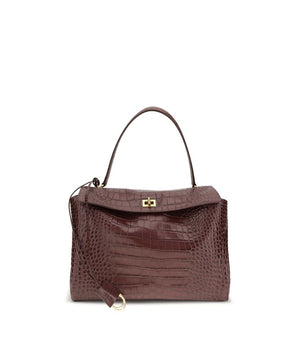 Balenciaga Brown Calf Leather Bos Taurus Handbag