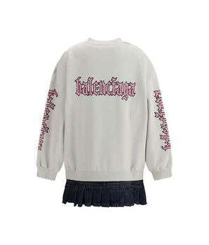 Balenciaga Multicolor Cotton Sweatshirt