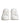 Dolce & Gabbana White Lace Leather Low Top Sneaker Shoes