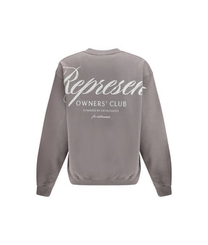 Represent Gray Cotton Sweatshirt
