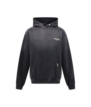 Represent Black Cotton Sweatshirt