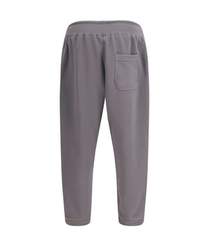 Y-3 Gray Cotton Joggers (Training Pants)