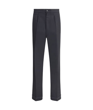 Margiela Black Wool Dress Pants