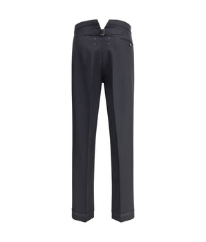 Margiela Black Wool Dress Pants