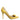 Valentino Yellow Patent Leather PVC Bow Heels Pumps Shoes