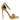 Dolce & Gabbana Gold Leather Platform Keira Sandals Shoes