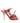 Dolce & Gabbana Coral Python Leather Heels Sandals Shoes