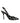 Dolce & Gabbana Black White Dotted Stiletto Slingback Shoes