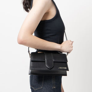 Jacquemus Le Grand Bambino Black Bag