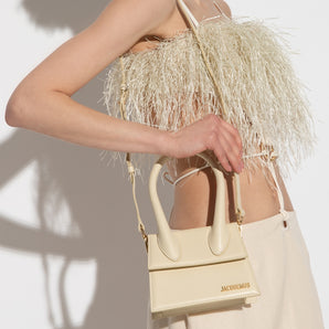 Jacquemus Le Chiquito Moyen Ivory Bag