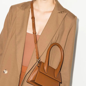 Jacquemus Le Chiquito Moyen Brown Bag