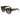 Salvatore Ferragamo Brown Acetate Sunglasses