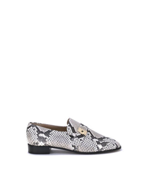 Ferragamo Multicolor Goatskin Slip-On Loafers