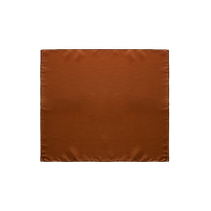 Dolce & Gabbana Brown Silk Pocket Square