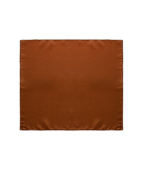 Dolce & Gabbana Brown Silk Pocket Square