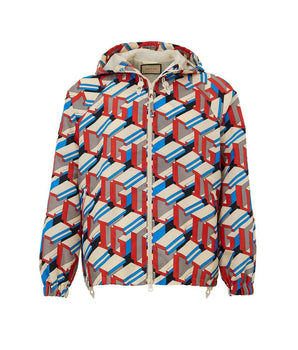 Gucci Multicolor Polyamide Shell Jacket